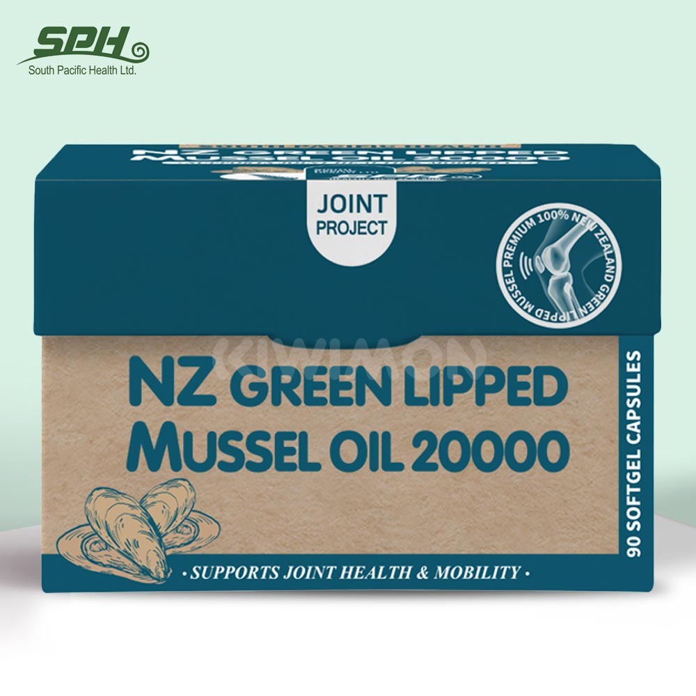 SPH 뉴질랜드 초록입홍합 그린머슬오일 20000mg 90캡슐