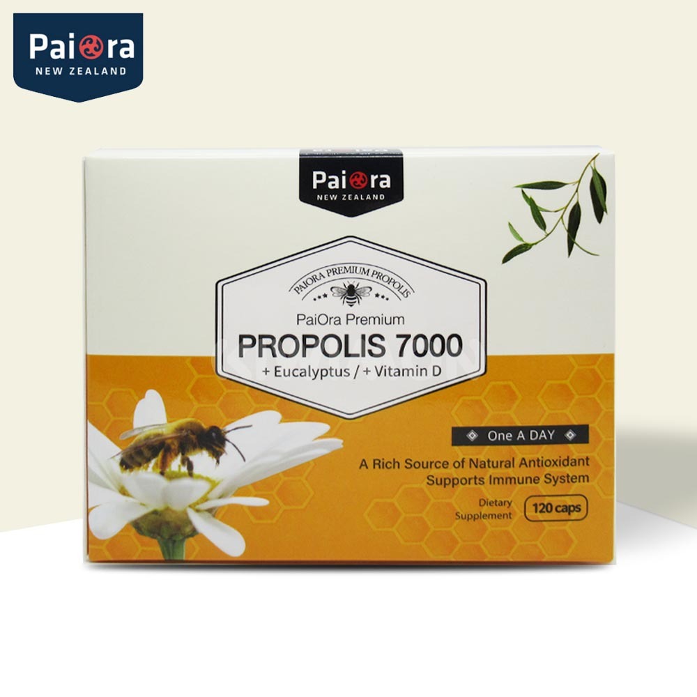 파이오라 프로폴리스 유칼립투스 비타민D 7000mg 120캡슐